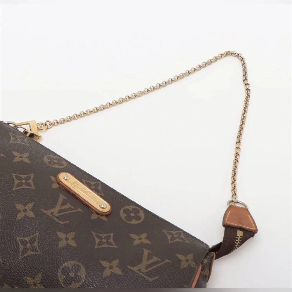Gorgeous Authentic Louis Vuitton Monogram Eva Pochette w/ Shoulder & Crossbody - Picture 6 of 16